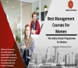 Best Management Courses For Women| Vedica Scholar 